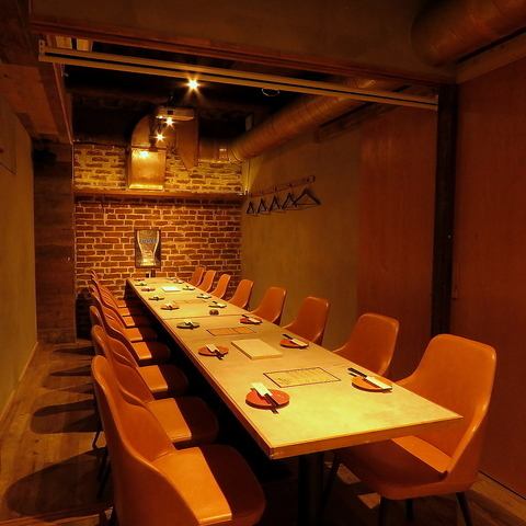 Private rooms can be connected for up to 20 people ♪ Guided by the private room route