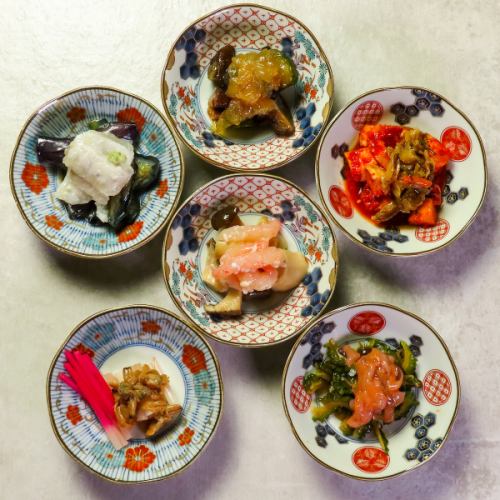 Assorted fermented side dishes (5 types)