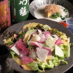 立川野菜のサラダ
