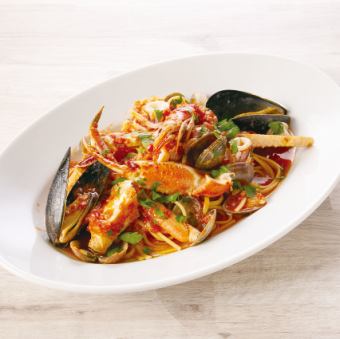 豪快ペスカトーレリングイネ