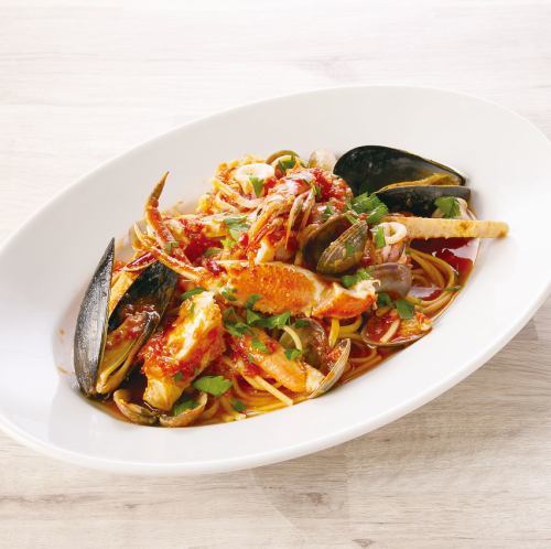 豪快ペスカトーレリングイネ