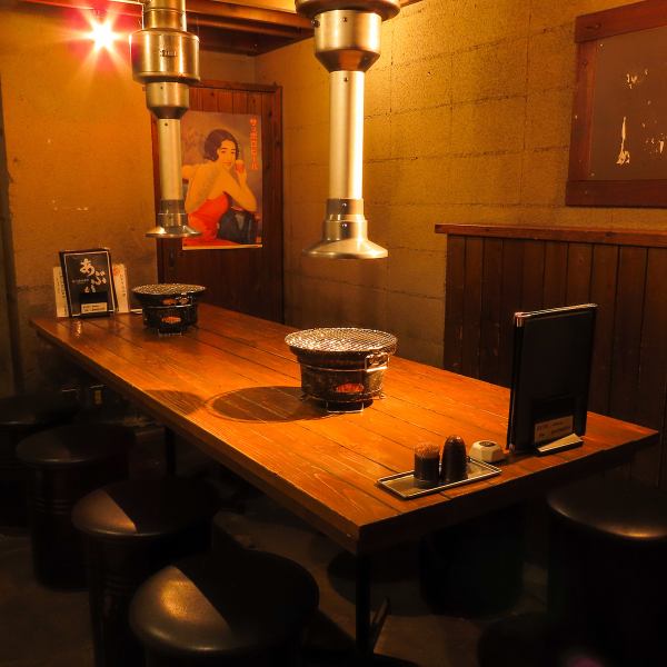 最大10名までご利用いただける個室もございます。宴会や女子会家族でのご利用など様々なシーンでお楽しみいただけます♪