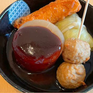 【おでん】1個160円(税込)～ 盛り合せもございます◎