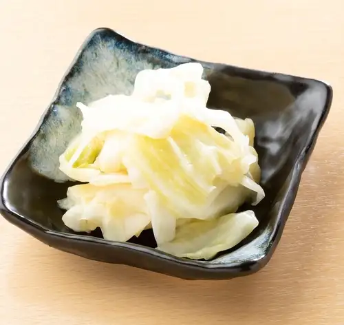 清爽的姜味卷心菜