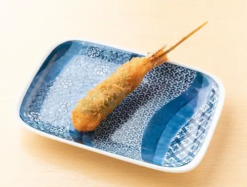 虾仁紫苏叶卷