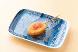 Potato with butter and mentaiko (spicy cod roe)