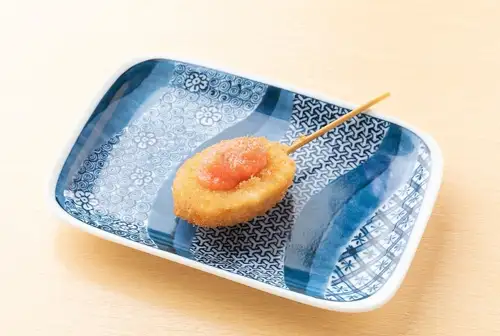 土豆配黄油和明太子（辣鳕鱼子）
