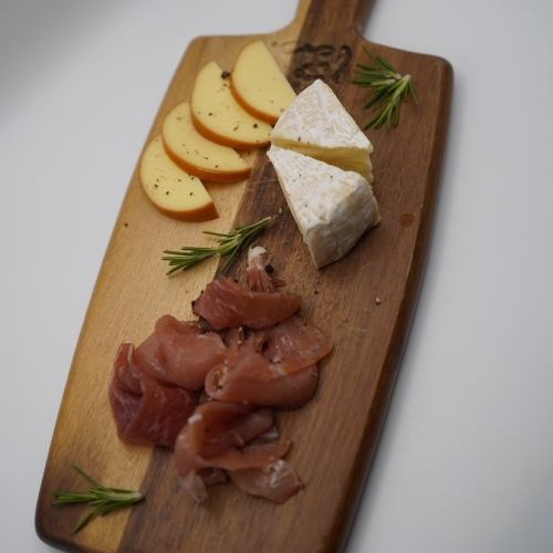 Prosciutto and Cheese