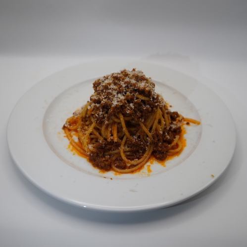 Slow-cooked Bolognese pasta