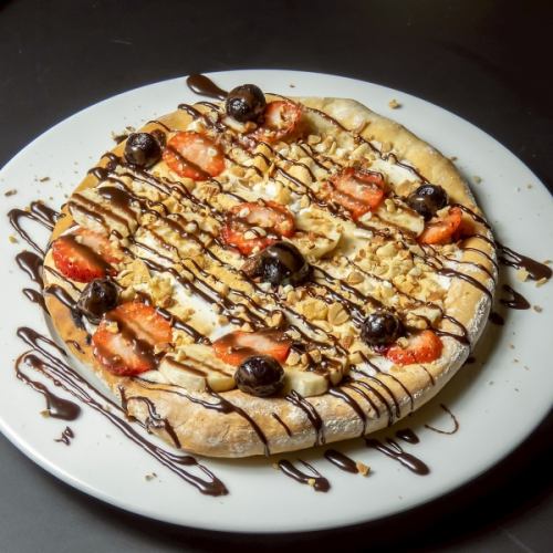 マシュマロデザートピザ