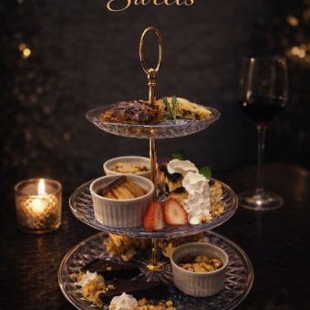 《SNS 빛나는 틀림없음♪》 애프터눈 티 스타트! 4400엔(부가세 포함)