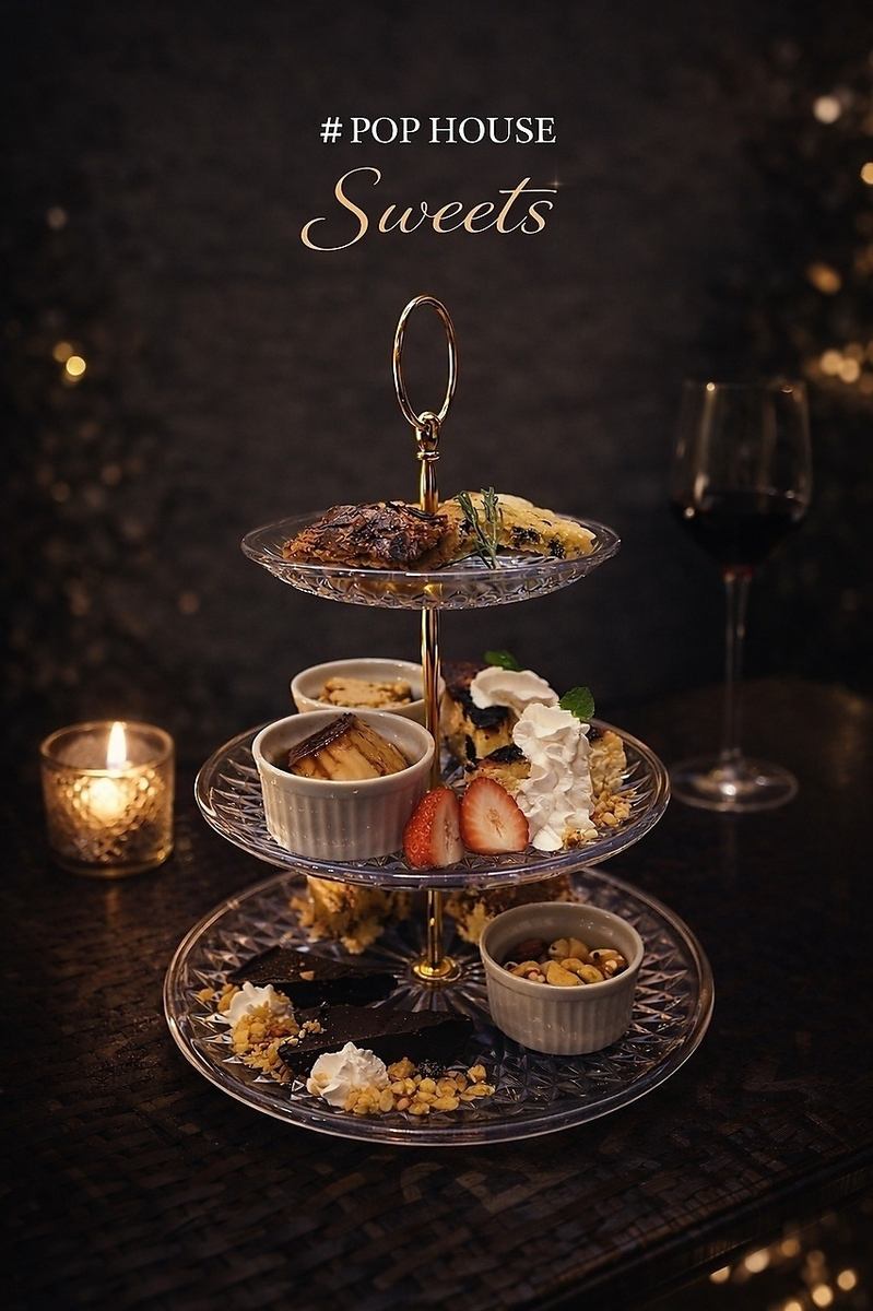 食後の贅沢なひとときに◎こだわりの自家製スイーツをご堪能あれ