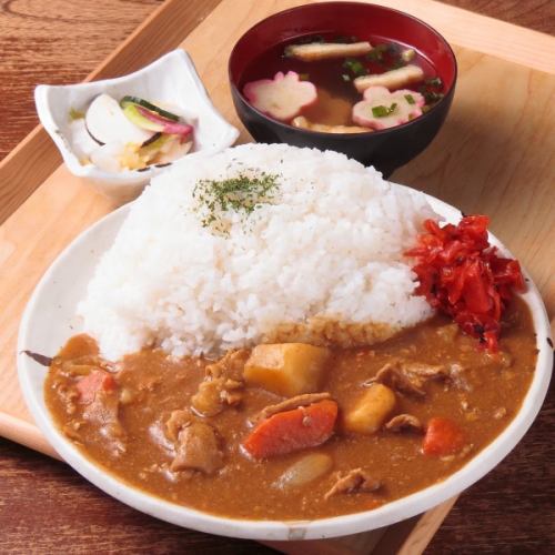[Standard set meal menu!] Curry and rice set meal (normal)