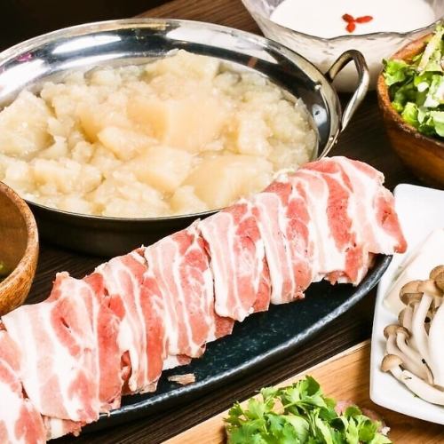 Collagen pork shabu-shabu (for one person)