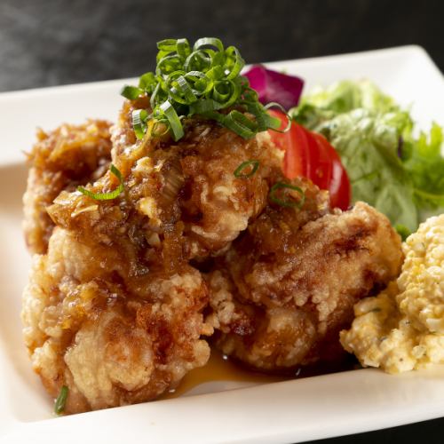Abura-rindori-style fried chicken