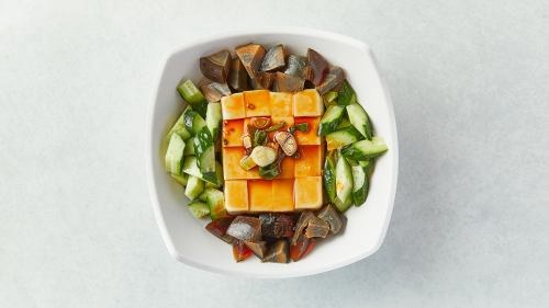 ピータンと豆腐サラダ