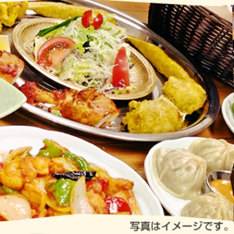 Enjoy the tandoori menu! ≪6 dishes in total≫ 2H [all-you-can-drink included] 3,980 yen course