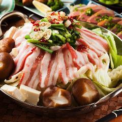 【和牛/ステーキ】×「3H飲み放題付×赤牛ステーキ&鍋コース」<全10品>5980円⇒4980円(税込)
