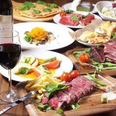 【3時間飲み放題付き】【ローストビーフ丼付き&銀月コース】<料理10品> 6000円⇒5000円(税込)