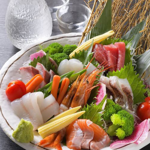 Assorted fresh fish 7 types