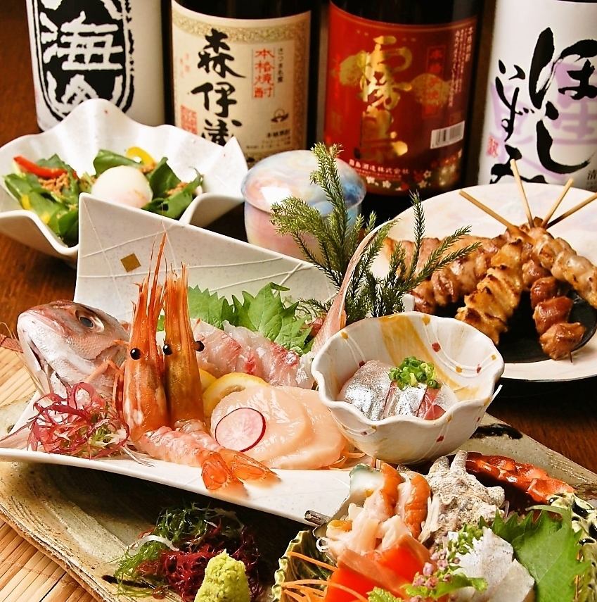 A seafood izakaya where you can easily enjoy fresh seasonal fish and delicious local sake ♪