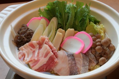 Specialty seasonal vegetable chanko nabe (one portion)