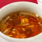 旬の野菜と卵のスープ