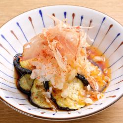 お出汁茄子の鬼おろし和え