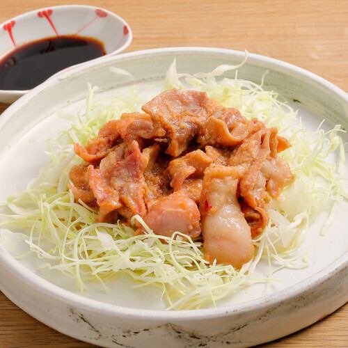 気仙沼ホルモン炒め