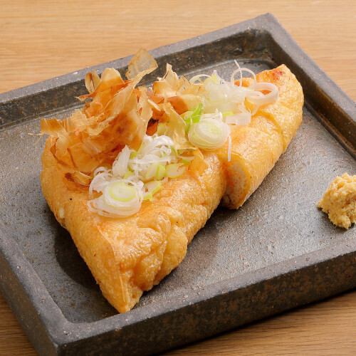 三角揚げの炙り