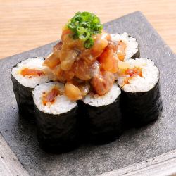 アテ巻き鰺なめろう