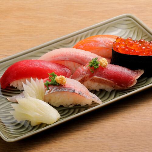 寿司盛り合わせ6貫