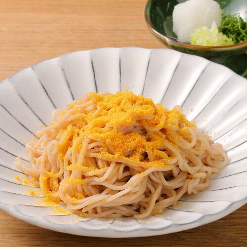 からすみ蕎麦