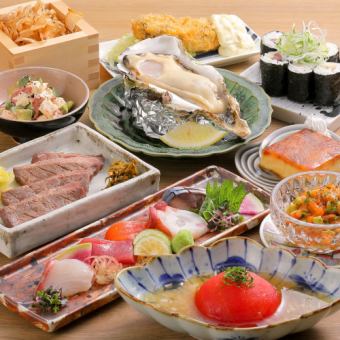 ちよの逸品コース【120分生ビール込飲み放題付】