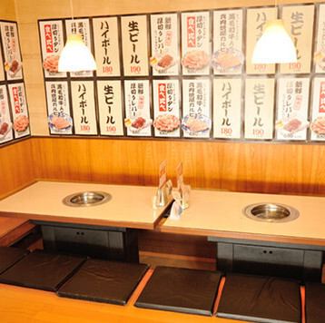 最大35名様まで対応可能な座敷をご準備しております◎