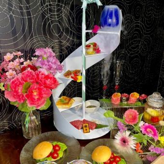 [Reservations required by 3pm!] Mini Afternoon Tea Set Course