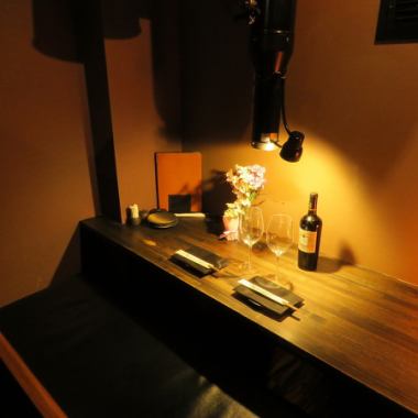 Space to spend with important people.For semi-private rooms, you can spend important time slowly! ※ For popular seats, we recommend an early reservation!