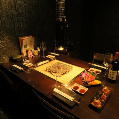 Complete private room that can be up to 24 people! Enjoy fine grilled meat without worrying about the surroundings ♪ Meals, entertaining, meetings, welcome parties, farewells, etc. 宴会 We will set the course according to the budget Please feel free to contact us.
