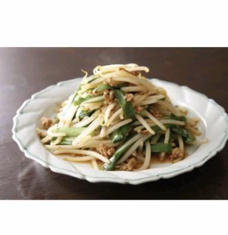 Stir-fired bean sprouts