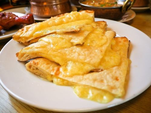 Cheese naan, coconut sweet naan