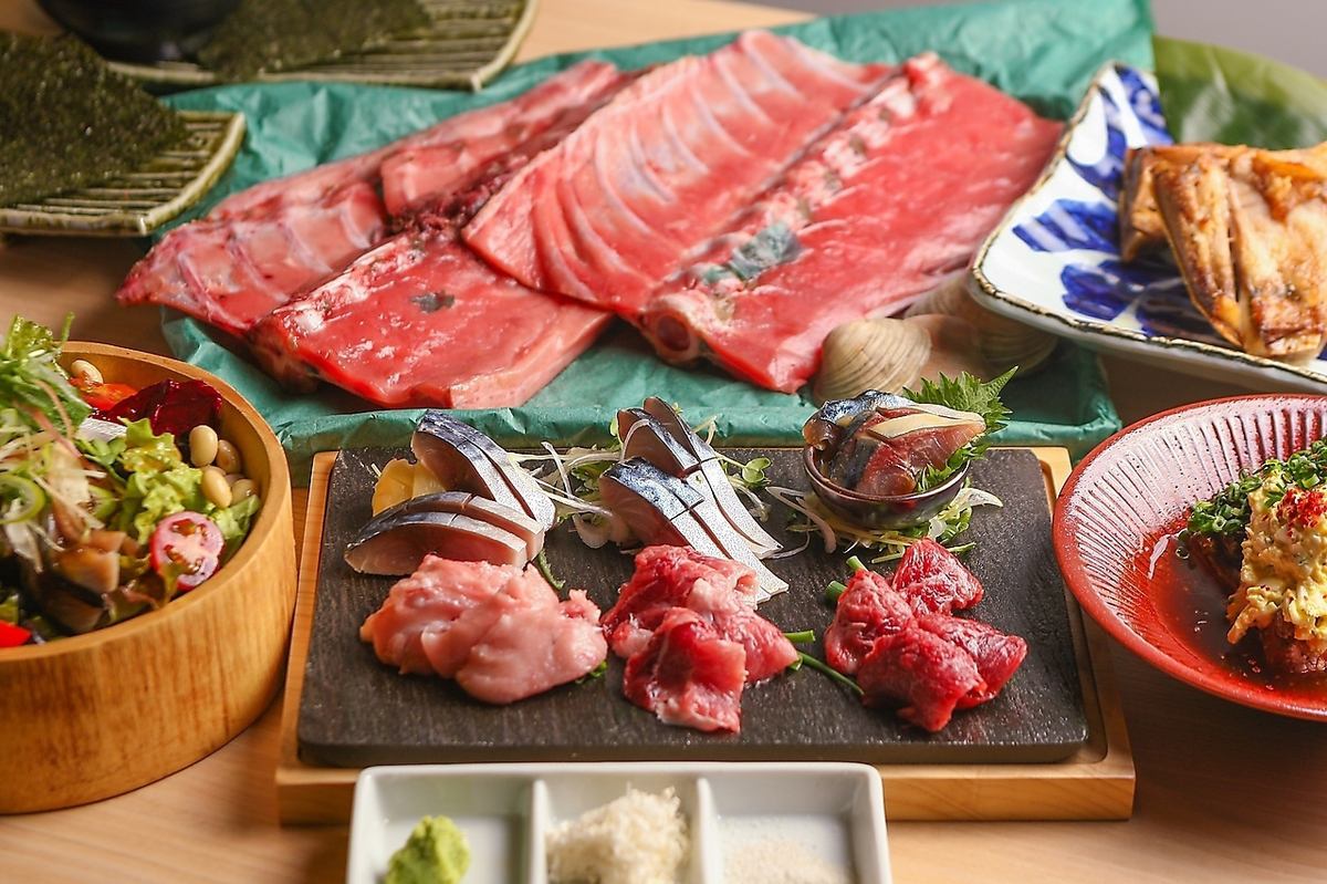 A specialty store of tuna and mackerel ♪ If you want to enjoy dishes with outstanding topicality ♪