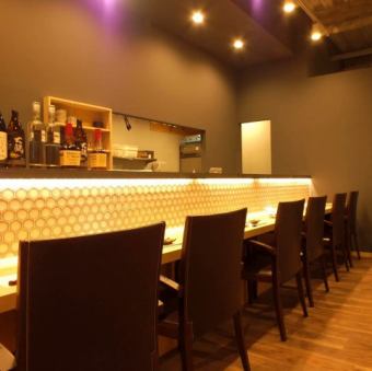One person is welcome! At the counter seats, you can enjoy carefully selected dishes and carefully selected sake.It's a shop where you can drop in on your way home from work.