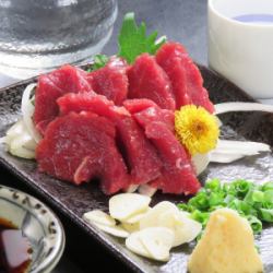 Horse sashimi top lean