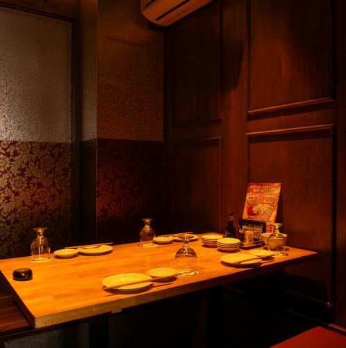 在完全私密的房间内用餐