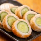 宫岛的特产：海鳗竹轮和黄瓜