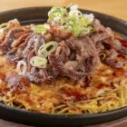 广岛特产：牛腩御好烧