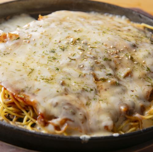 芝士满满的大阪烧