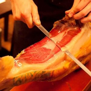 Highest grade Iberian pork ham