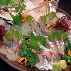 豊後アジ活造り