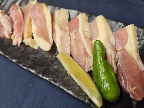 冠地鶏溶岩焼き